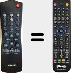 T&eacute;l&eacute;commande pour remplacer RC28242401 (313922883202)