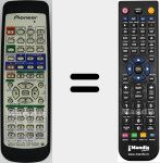 Télécommande pour remplacer AXD7311