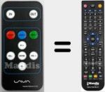 Télécommande pour remplacer RC 601