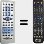 Télécommande pour remplacer RRMCGA115AWSA