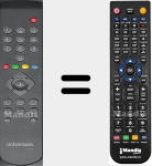 T&eacute;l&eacute;commande pour remplacer RCU610