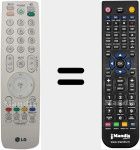 T&eacute;l&eacute;commande pour remplacer AKB69680405