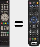 Télécommande pour remplacer 2299-595