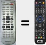 T&eacute;l&eacute;commande pour remplacer REMCON1155