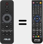 Télécommande pour remplacer OPLAY MINI V2