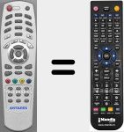 Télécommande pour remplacer TAT410