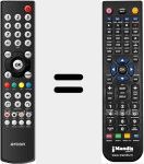Télécommande pour remplacer FBTF6000