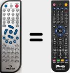 T&eacute;l&eacute;commande pour remplacer MCD-82