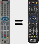 Télécommande pour remplacer BSA3770