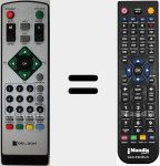 Télécommande pour remplacer BST1005