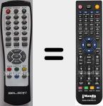 Télécommande pour remplacer BST1007