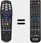 Télécommande pour remplacer Etimo 250i