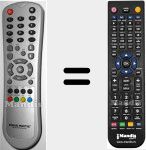 T&eacute;l&eacute;commande pour remplacer CX01