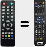 Télécommande pour remplacer LEPREPVR-2