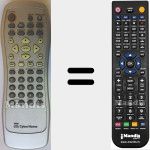 T&eacute;l&eacute;commande pour remplacer CYB001