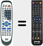 T&eacute;l&eacute;commande pour remplacer REMCON1148