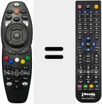 Télécommande pour remplacer B3 (DSD1132)