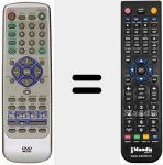 T&eacute;l&eacute;commande pour remplacer REMCON531