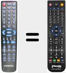 T&eacute;l&eacute;commande pour remplacer REMCON744