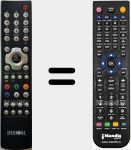 T&eacute;l&eacute;commande pour remplacer DIG001