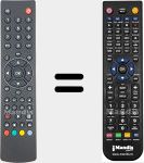 Télécommande pour remplacer EFB 002
