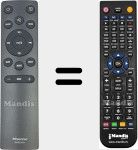 Télécommande pour remplacer EN205GH1H