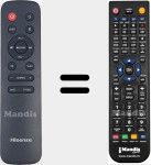 Télécommande pour remplacer EN218A8H