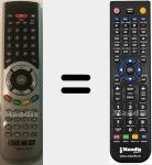 Télécommande pour remplacer Open Vu 5