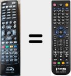 T&eacute;l&eacute;commande pour remplacer Stratos 2