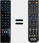 Télécommande pour remplacer RS4210
