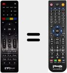 Télécommande pour remplacer Slim