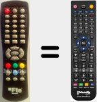 T&eacute;l&eacute;commande pour remplacer T90