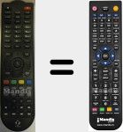 Télécommande pour remplacer FSR60-3057HDI