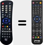 Télécommande pour remplacer JX-1239A