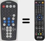Télécommande pour remplacer PDVD10