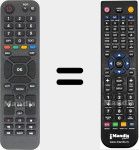 T&eacute;l&eacute;commande pour remplacer HR-B301