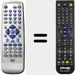 T&eacute;l&eacute;commande pour remplacer REMCON1246