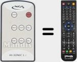 T&eacute;l&eacute;commande pour remplacer Hi-Sonic 5.1