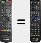 Télécommande pour remplacer R-863