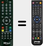 T&eacute;l&eacute;commande pour remplacer IRC C-01