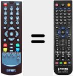 T&eacute;l&eacute;commande pour remplacer IRC S-01