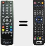 Télécommande pour remplacer IRC S-01