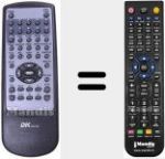 T&eacute;l&eacute;commande pour remplacer JX-2033 C