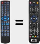 T&eacute;l&eacute;commande pour remplacer REMCON033