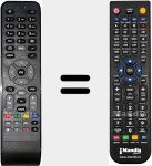 T&eacute;l&eacute;commande pour remplacer NS 1110