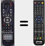 T&eacute;l&eacute;commande pour remplacer KSC570