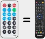 Télécommande pour remplacer LY05