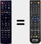 T&eacute;l&eacute;commande pour remplacer MAG 250