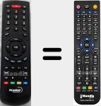 Télécommande pour remplacer 441662 (Terbox HD)