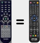 T&eacute;l&eacute;commande pour remplacer RC004